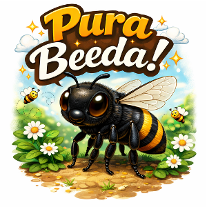 Pura beeda - a play on Pura Vida